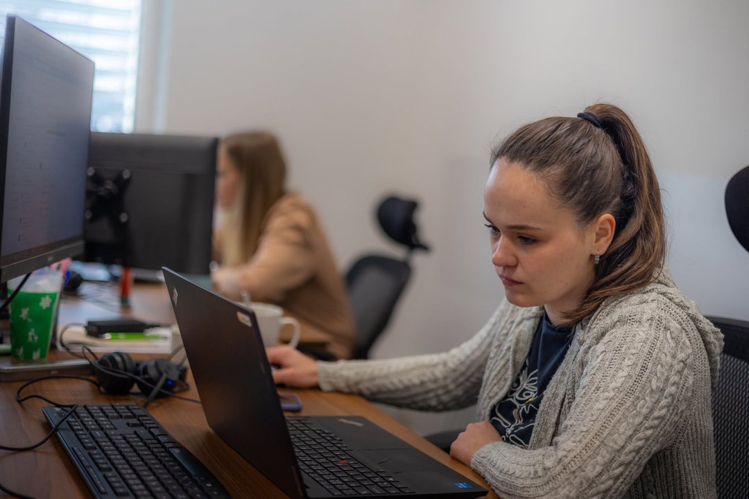Konzultantka pro Helios a e-commerce Dominika Pleskačová se soustředí na práci