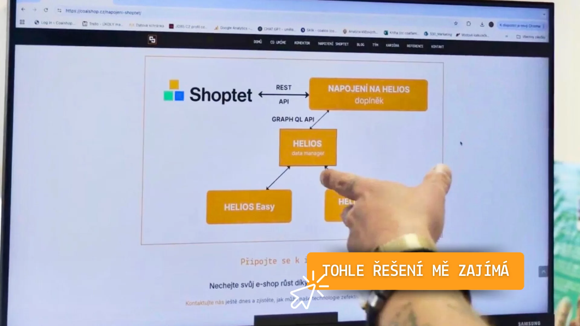 Okrádá vás správa skladových zásob o desítky hodin měsíčně? Řešíte neustálý nesoulad mezi informacemi uvedenými na e-shopu a v ERP systému? Skoncujte s tím jednou provždy - pomocí coalshop konektoru svůj online obchod snadno a rychle propojíte s jakýmkoliv podnikovým informačním systémem (např. Helios Inuvio a Helios Easy) a zautomatizuje tak desítky rutinních procesů.  Konečně svůj e-shop budete řídit z jednoho místa - od zpracování objednávek přes fakturaci až po automatické doporučování produktů dle preferencí zákazníků.