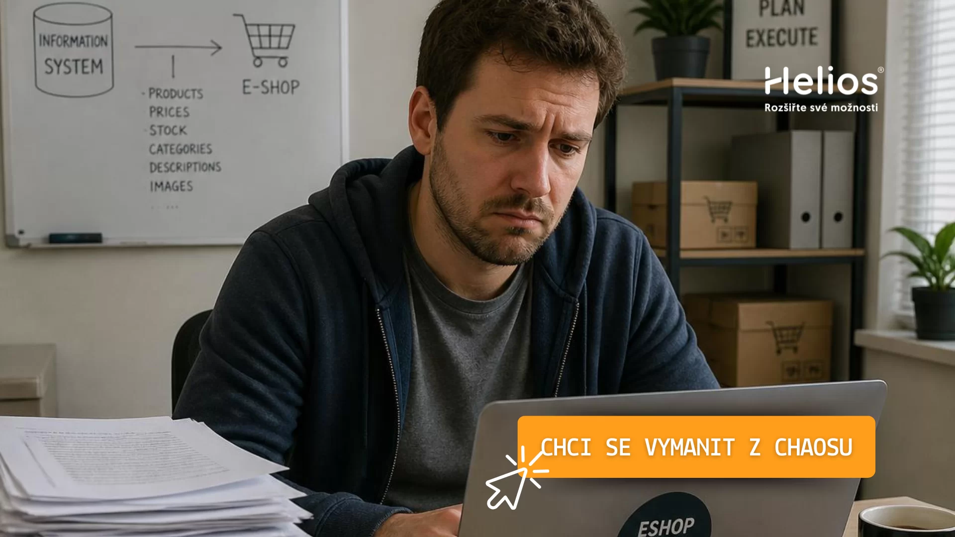 Okrádá vás správa skladových zásob o desítky hodin měsíčně? Řešíte neustálý nesoulad mezi informacemi uvedenými na e-shopu a v ERP systému? Skoncujte s tím jednou provždy - pomocí coalshop konektoru svůj online obchod snadno a rychle propojíte s jakýmkoliv podnikovým informačním systémem (např. Helios Inuvio a Helios Easy) a zautomatizuje tak desítky rutinních procesů.